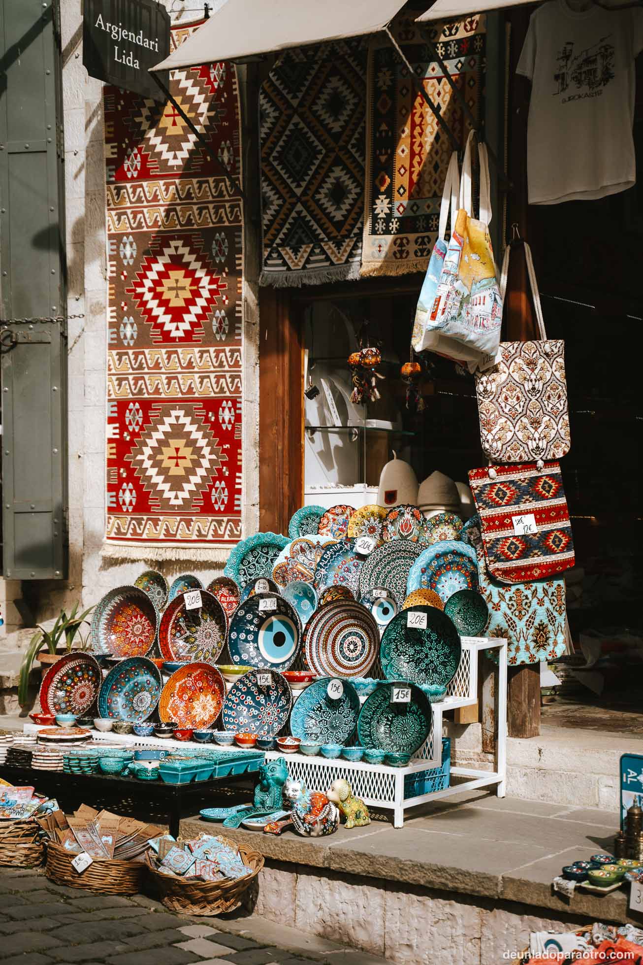 El Bazar, una visita obligada que hacer en Gjirokaster