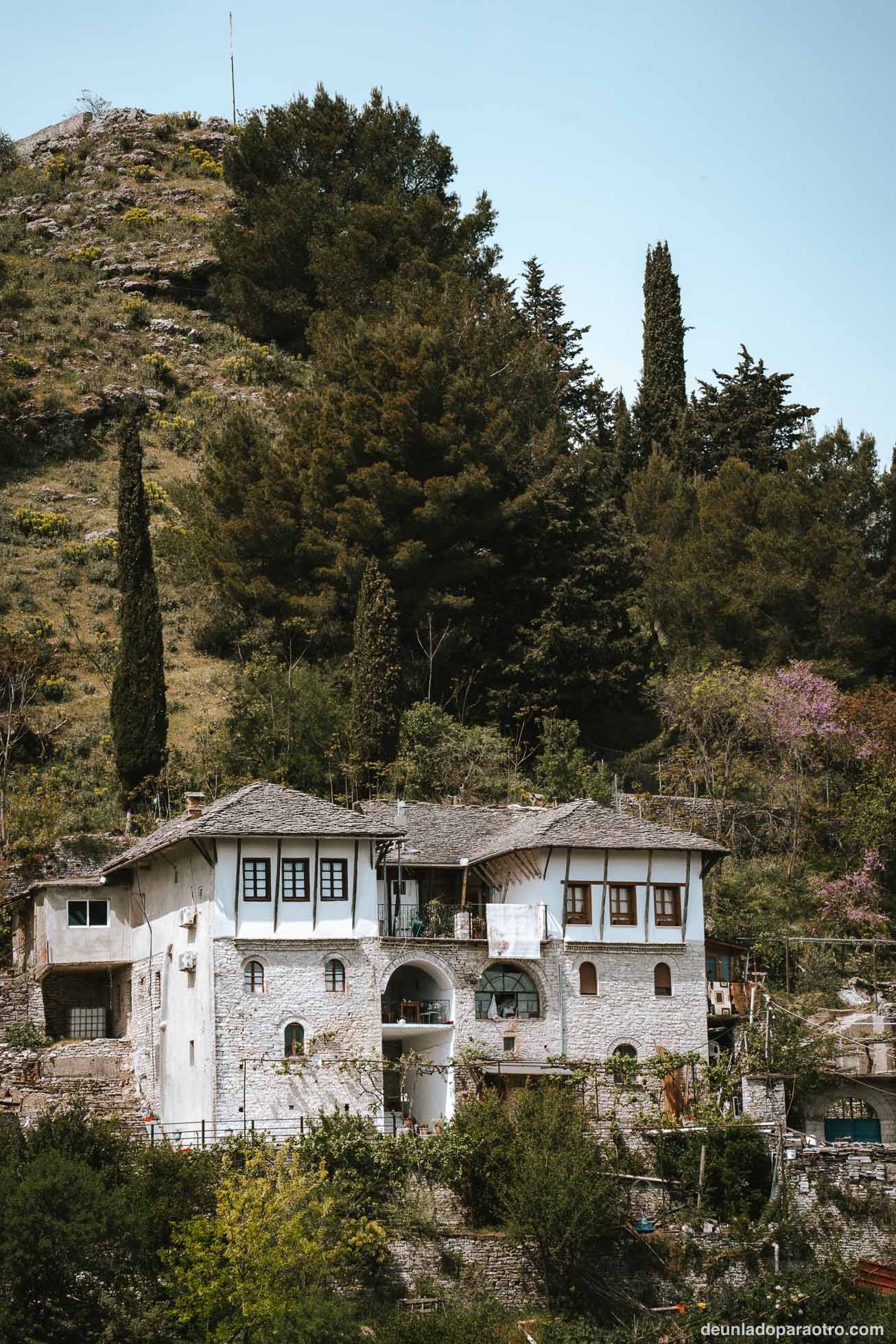 Mansión Zekate, una casa fortaleza otomana que ver en Gjirokaster