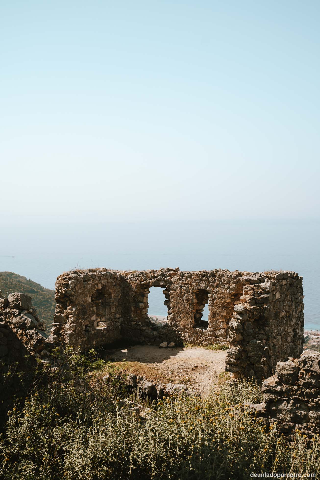 Castillo de Himare, algo imprescindible que ver en Himare, una de las zonas más bonitas de la Riviera Albanesa