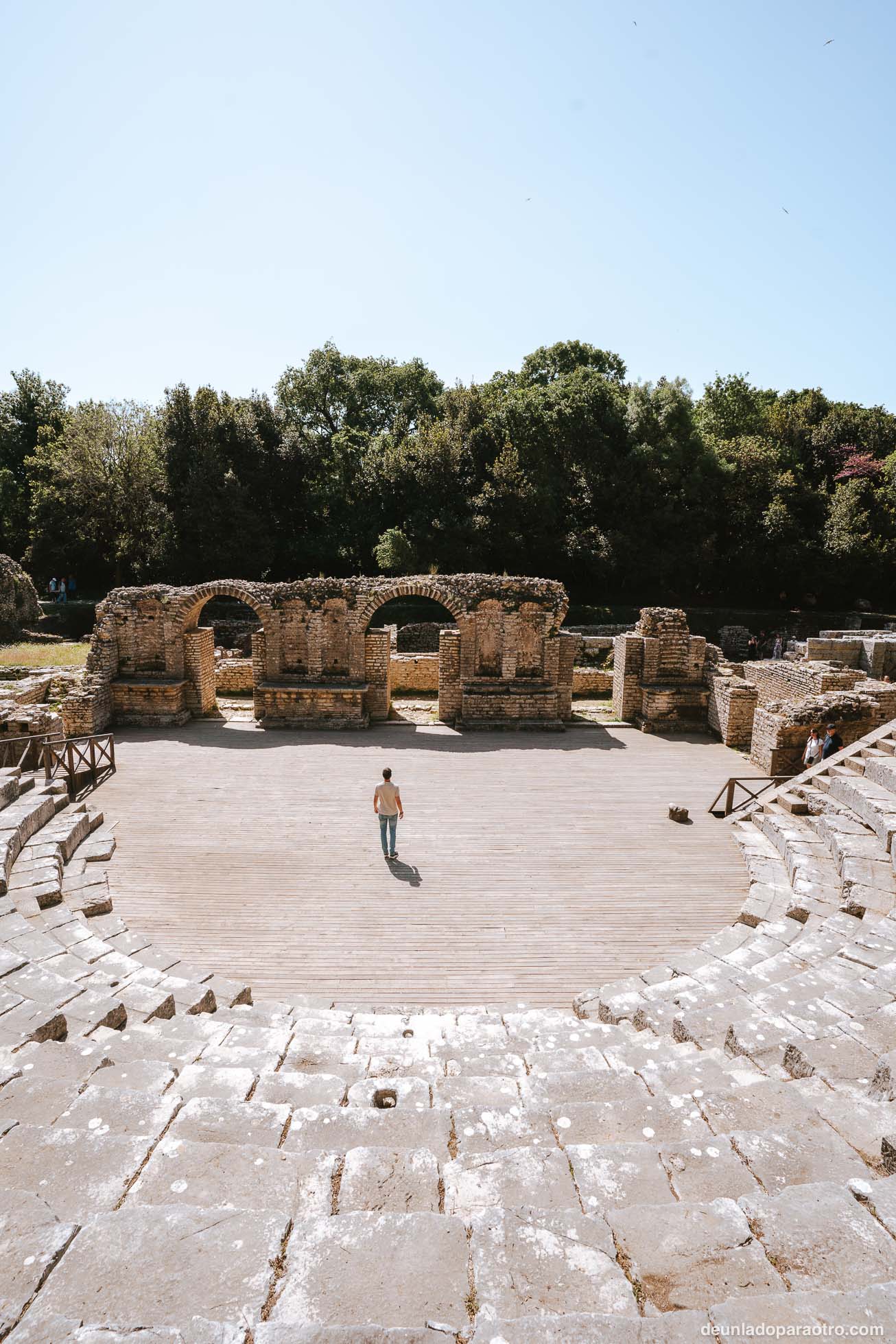 Teatro Griego, uno de los lugares más interesantes que ver en Butrinto