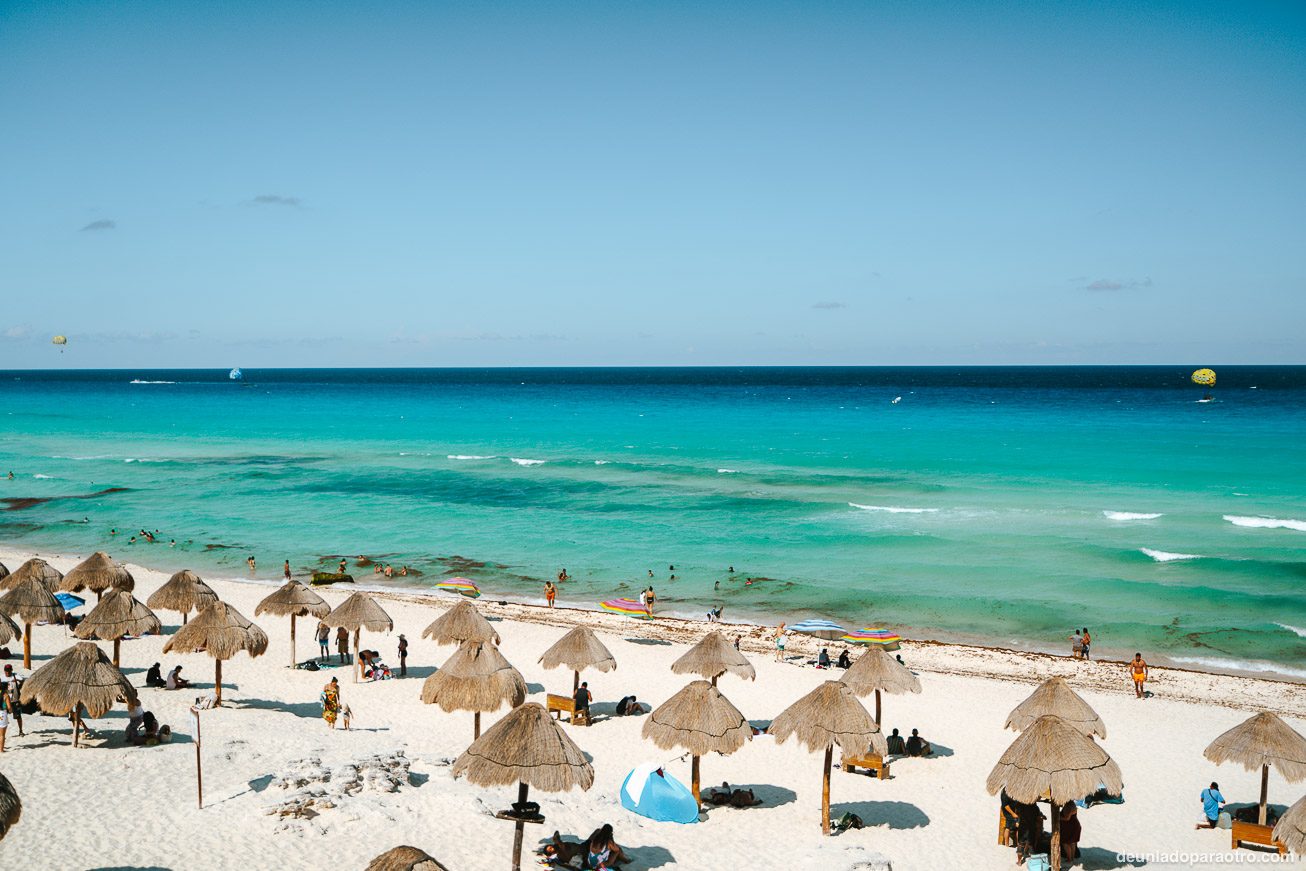 Playa Delfines, la playa más famosa que ver en Cancún