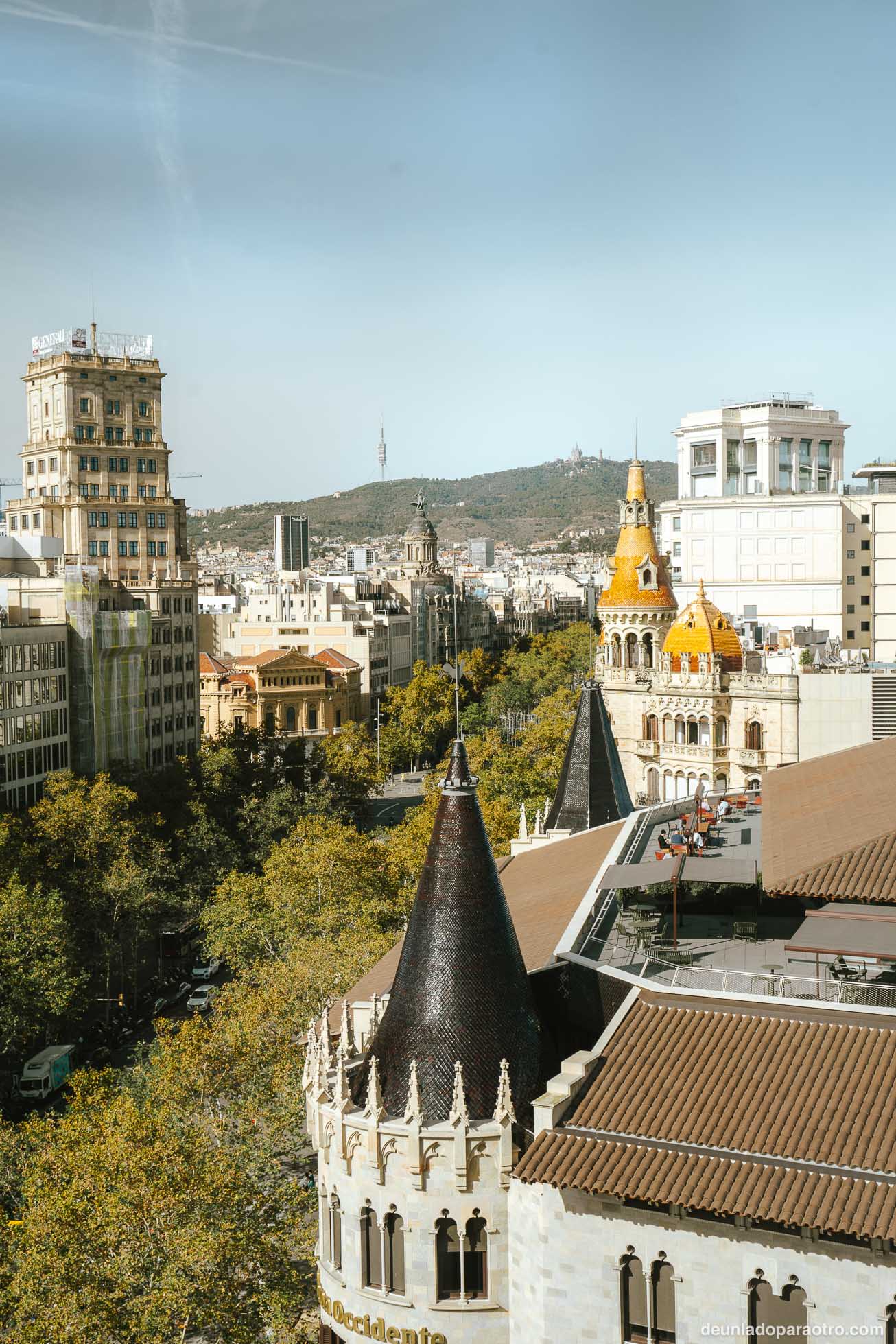 mejores miradores de barcelona