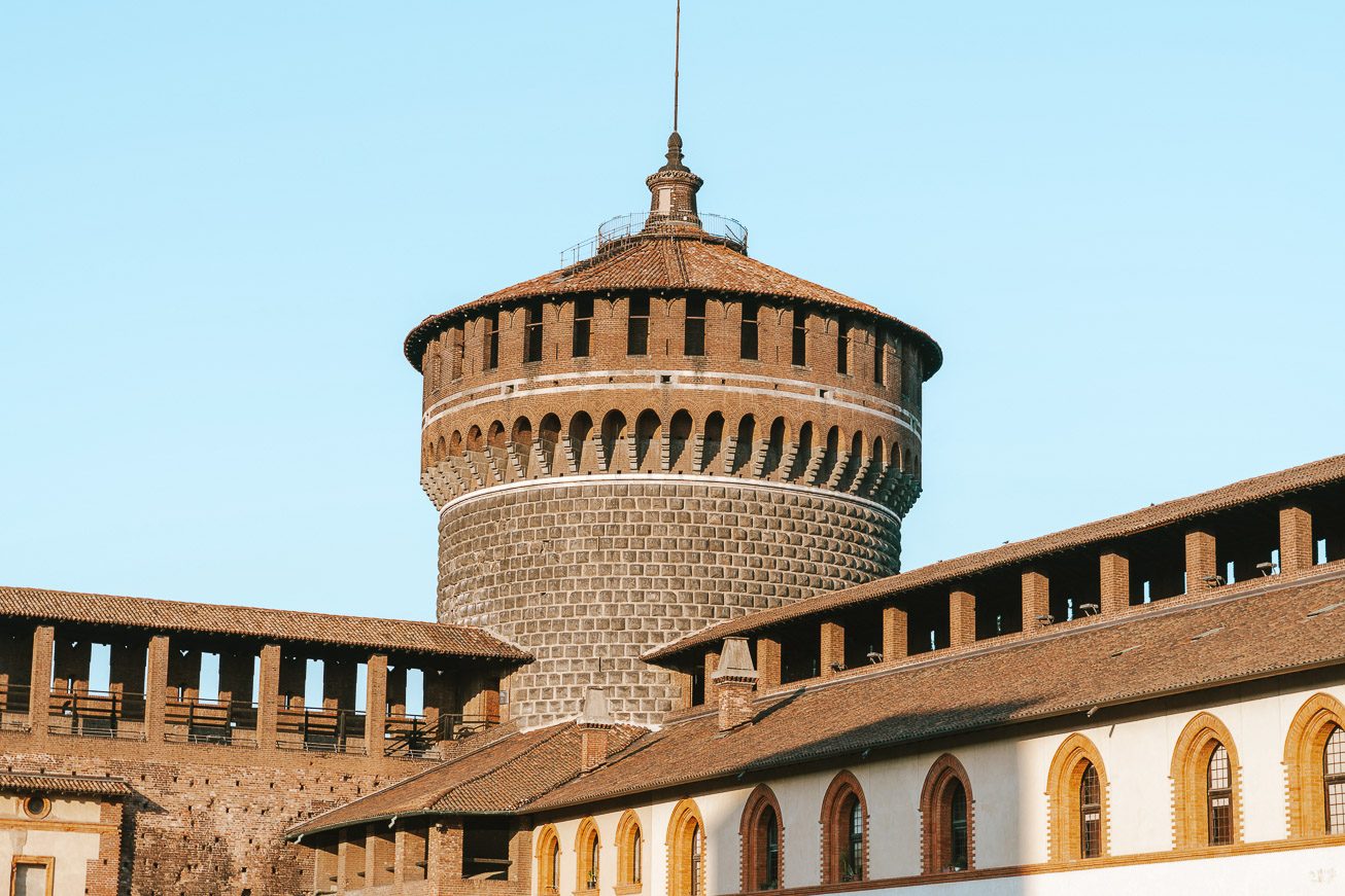 Castillo Sforzesco, un edificio histórico que no te puedes perder en Milán en 2 días