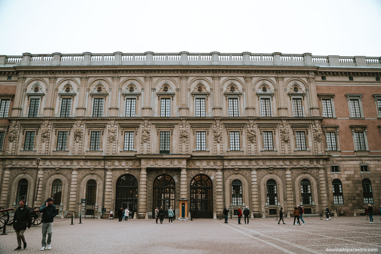 Palacio Real de Estocolmo, una de las cosas interesantes que hacer en Estocolmo