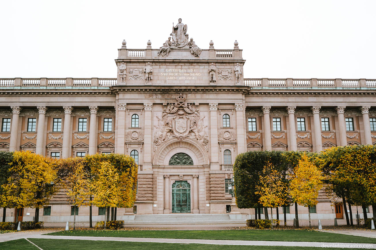 Parlamento de Suecia, un lugar imprescindible que visitar en Estocolmo