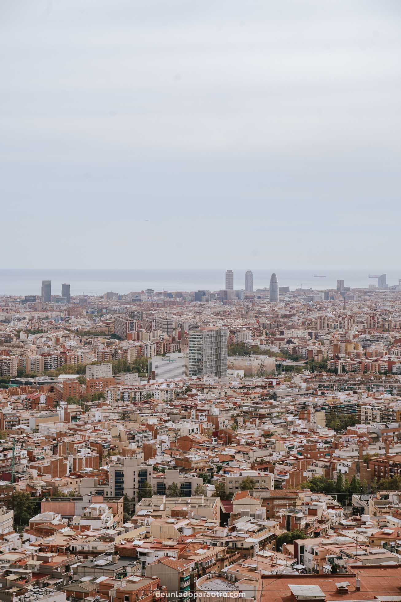 mejores miradores de barcelona