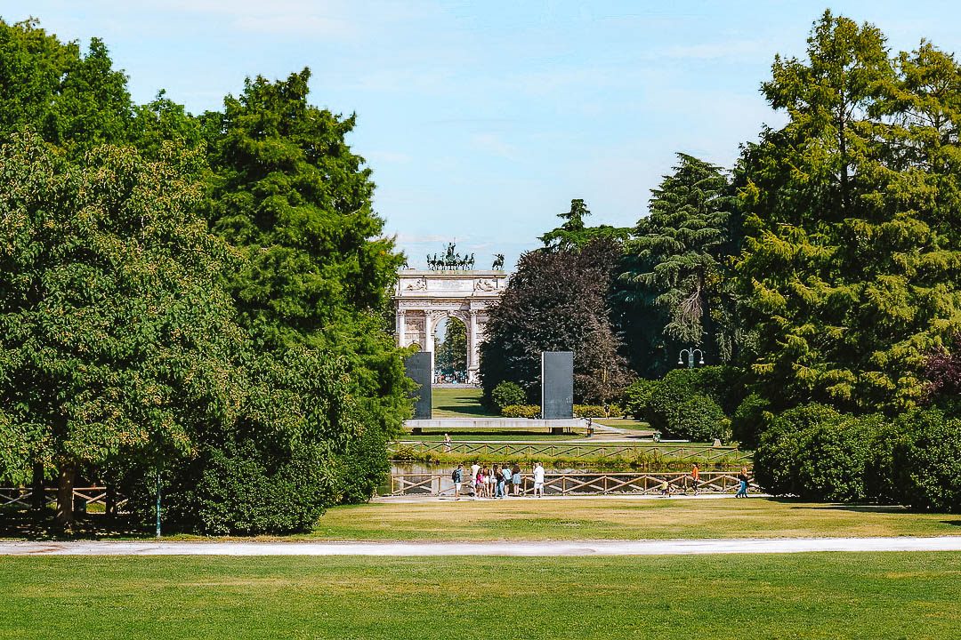Parque Sempione, el espacio verde más popular que ver en Milán en 2 días