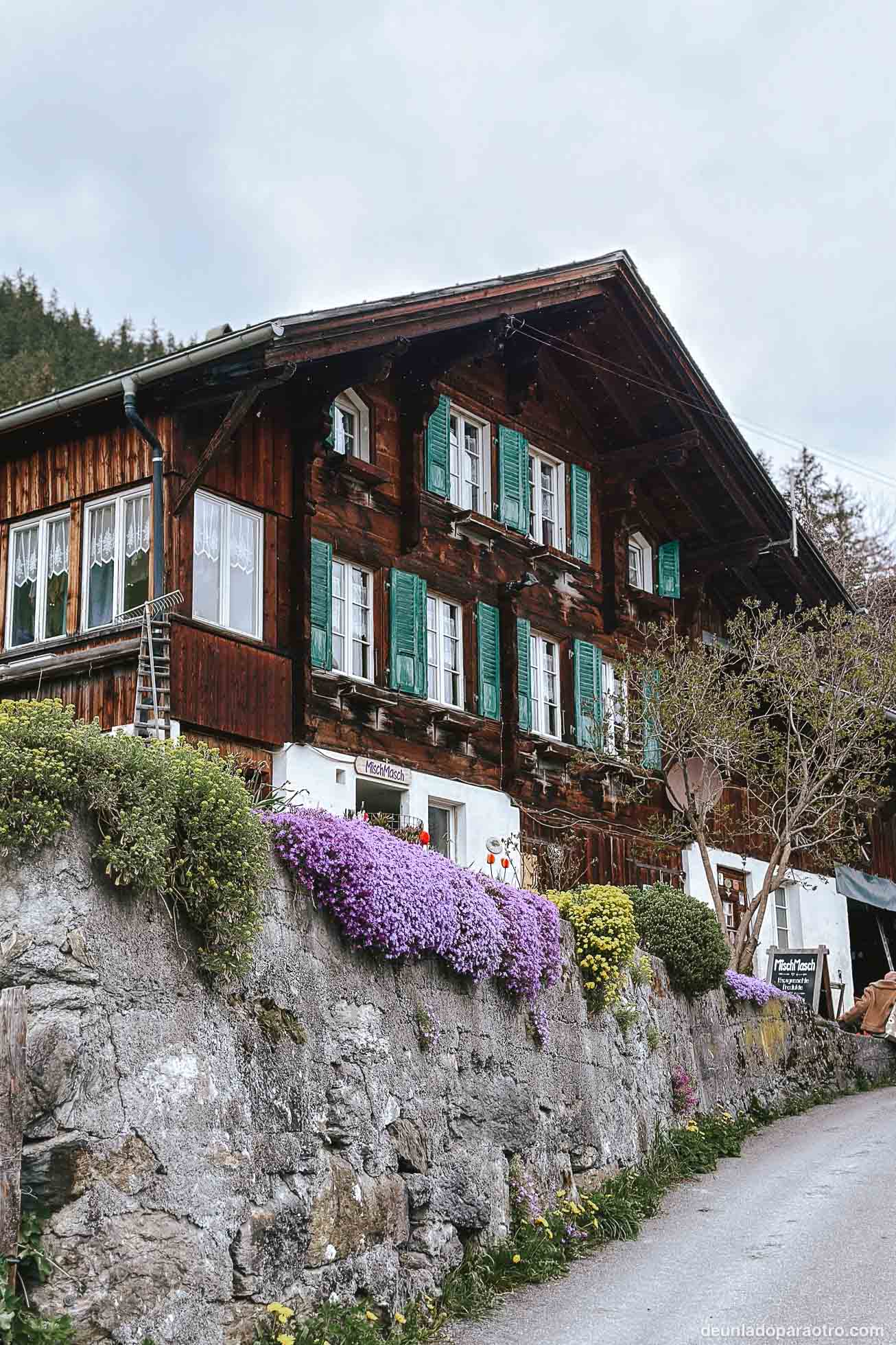 Gimmelwald, un pueblo muy auténtico que ver en Suiza