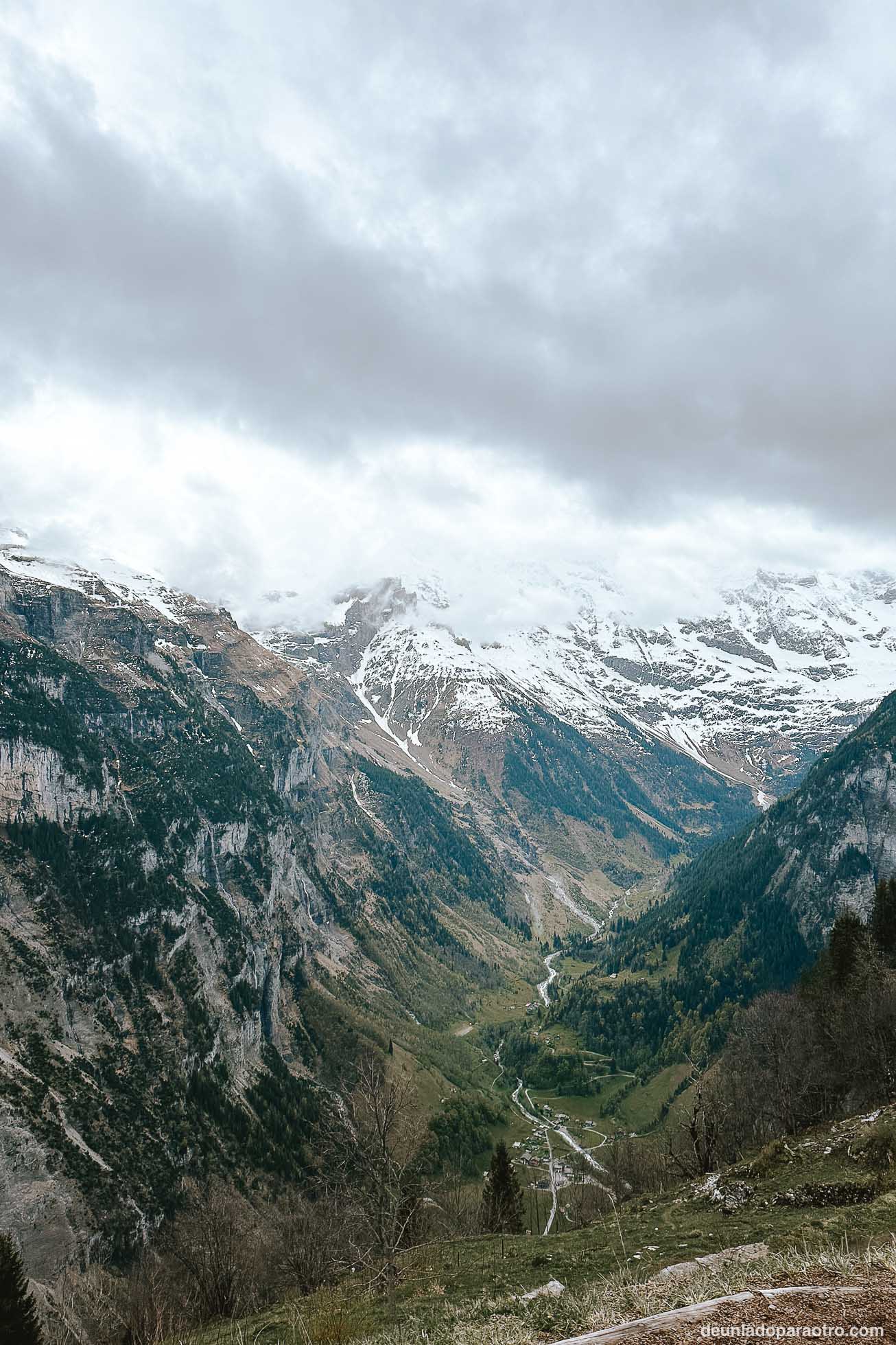 Mürren, uno de los pueblos más bonitos de Suiza con mejores vistas