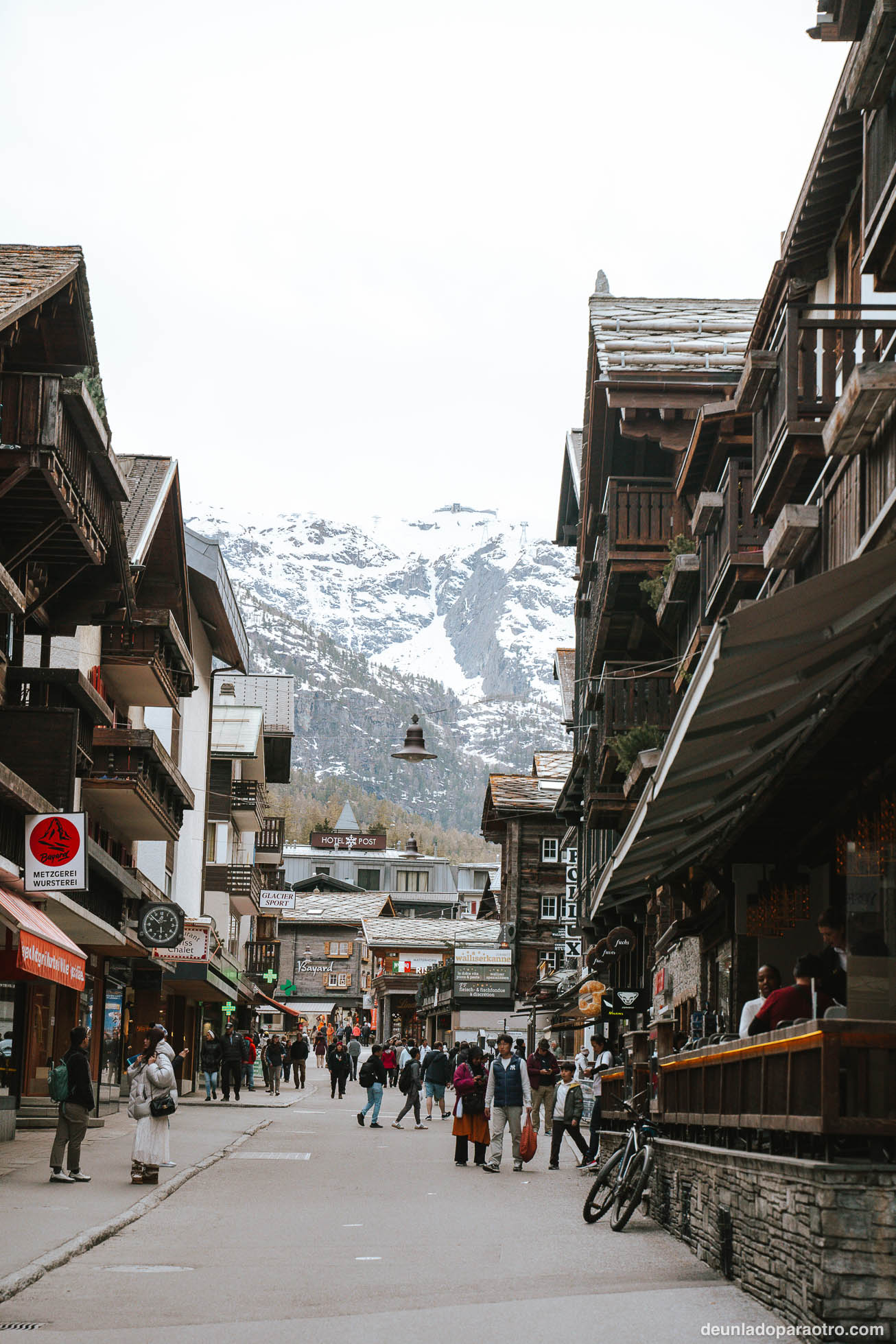 Zermatt, uno de los mejores pueblos de Suiza para los amantes del esquí