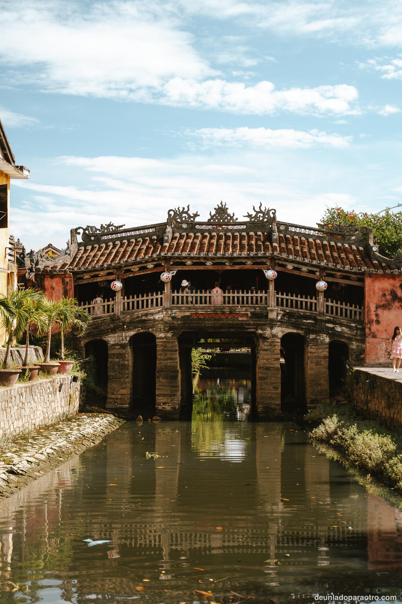 Puente Japonés, de los lugares más famosos que visitar en Hoi An