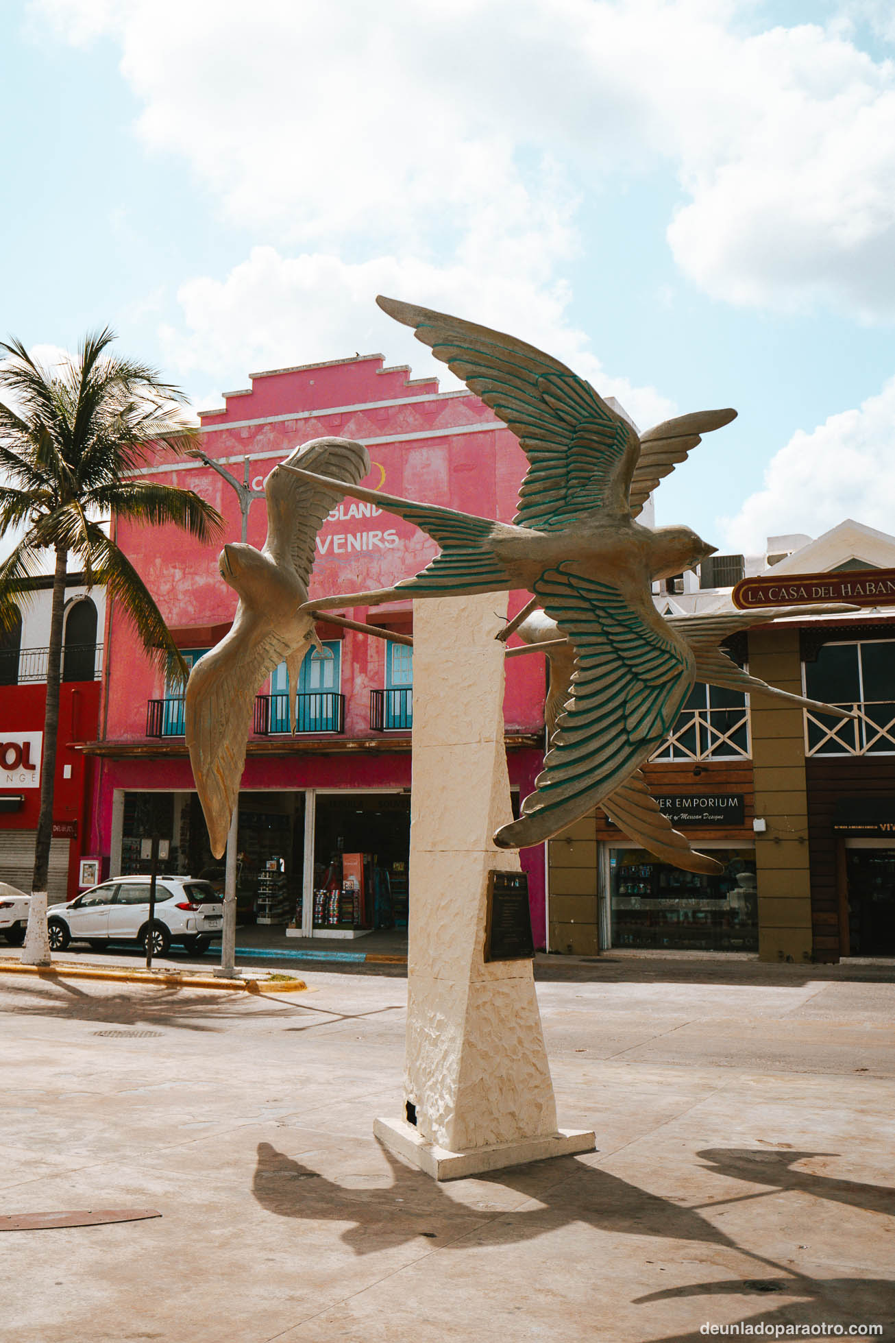 Recorrer San Miguel de Cozumel y su pequeño centro histórico, algo que hacer en Cozumel