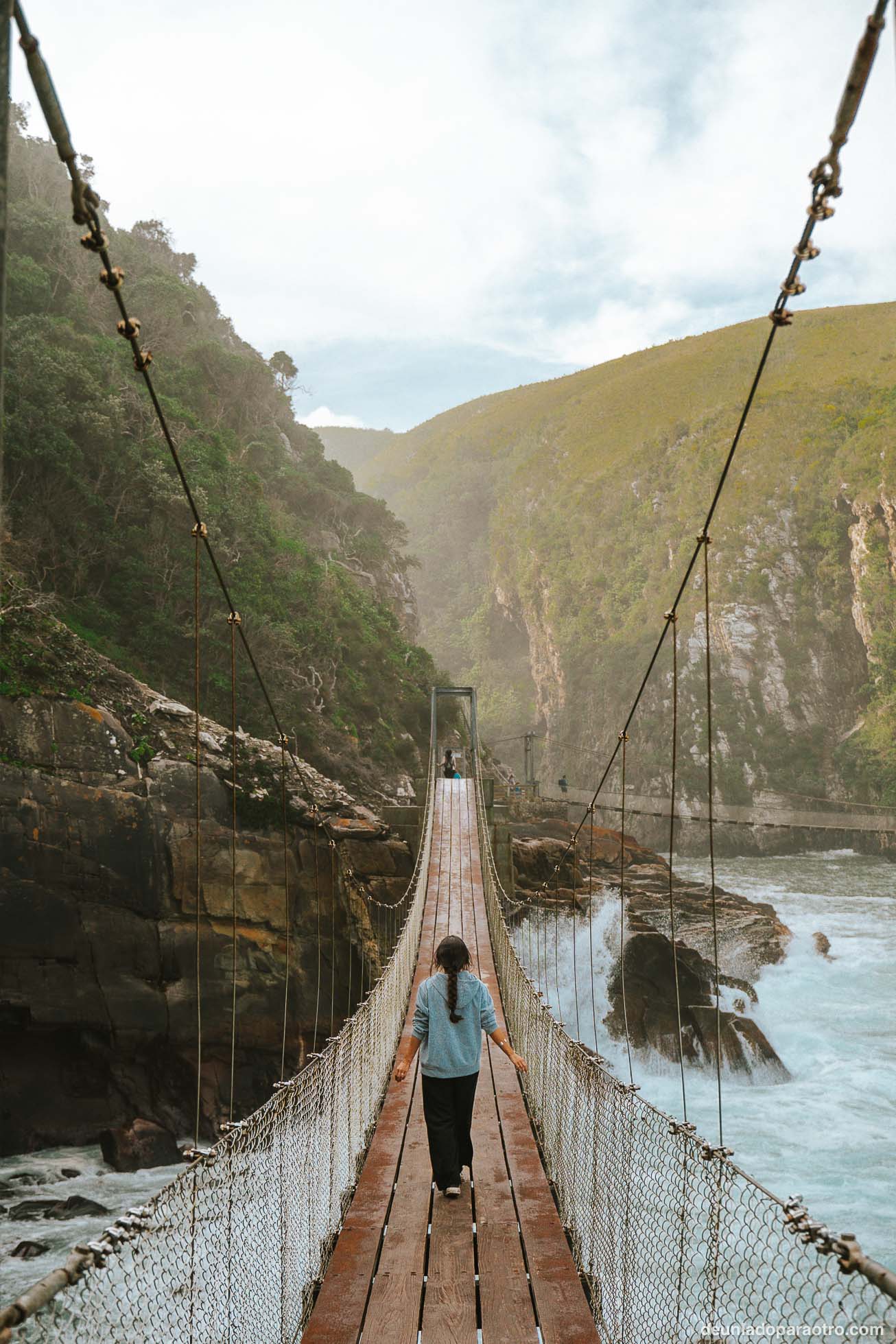 Puentes de Tstitsikamma, uno de los lugares más bonitos de la ruta por Sudafrica