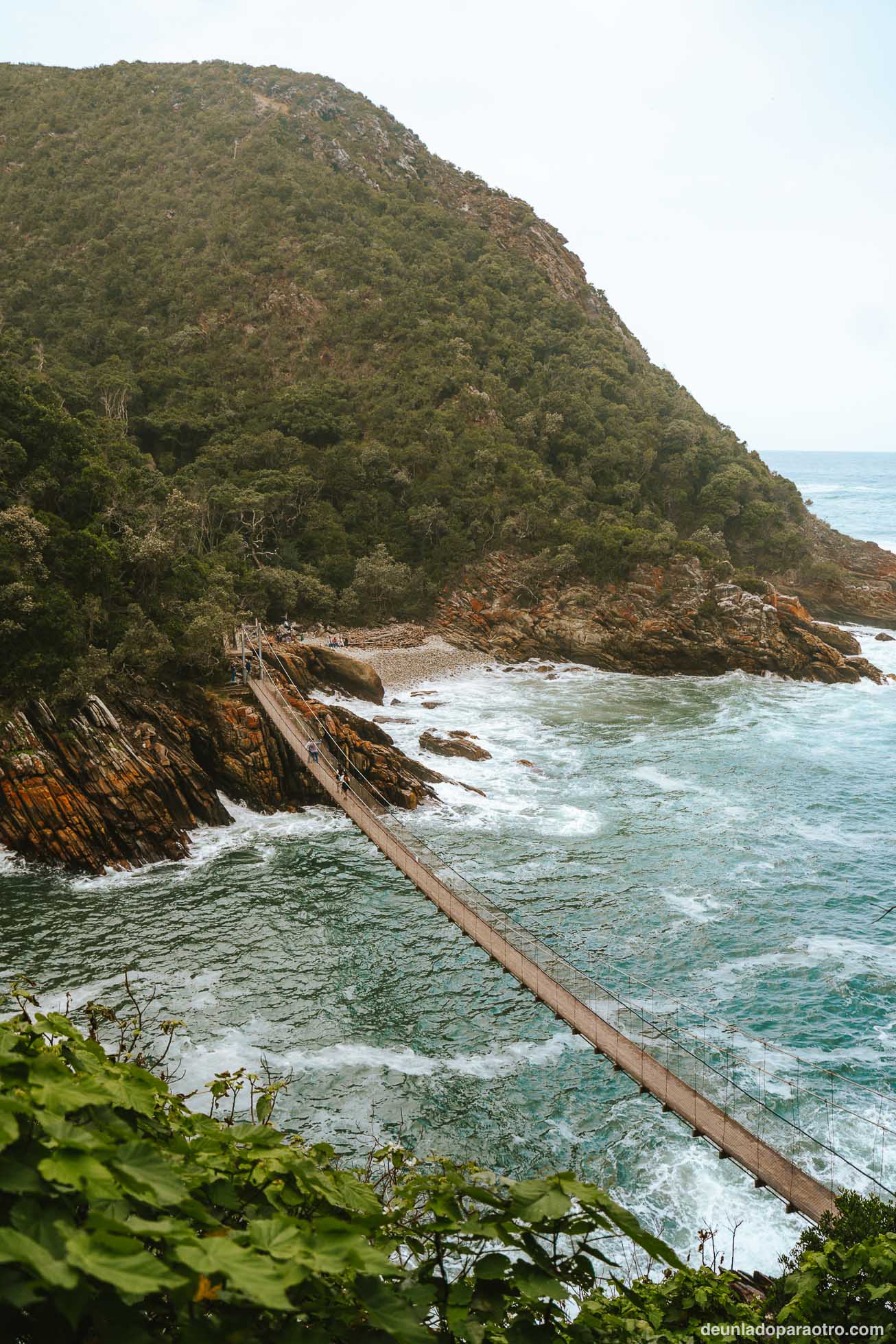 Puentes de Tstitsikamma, uno de los lugares más bonitos de la ruta por Sudafrica