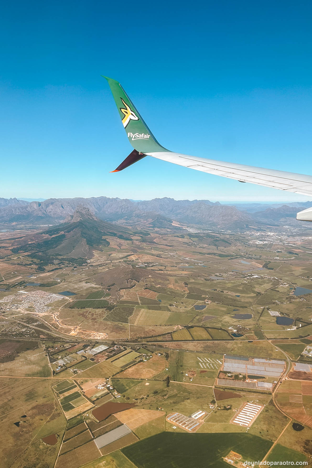 Vuelo a Ciudad del Cabo