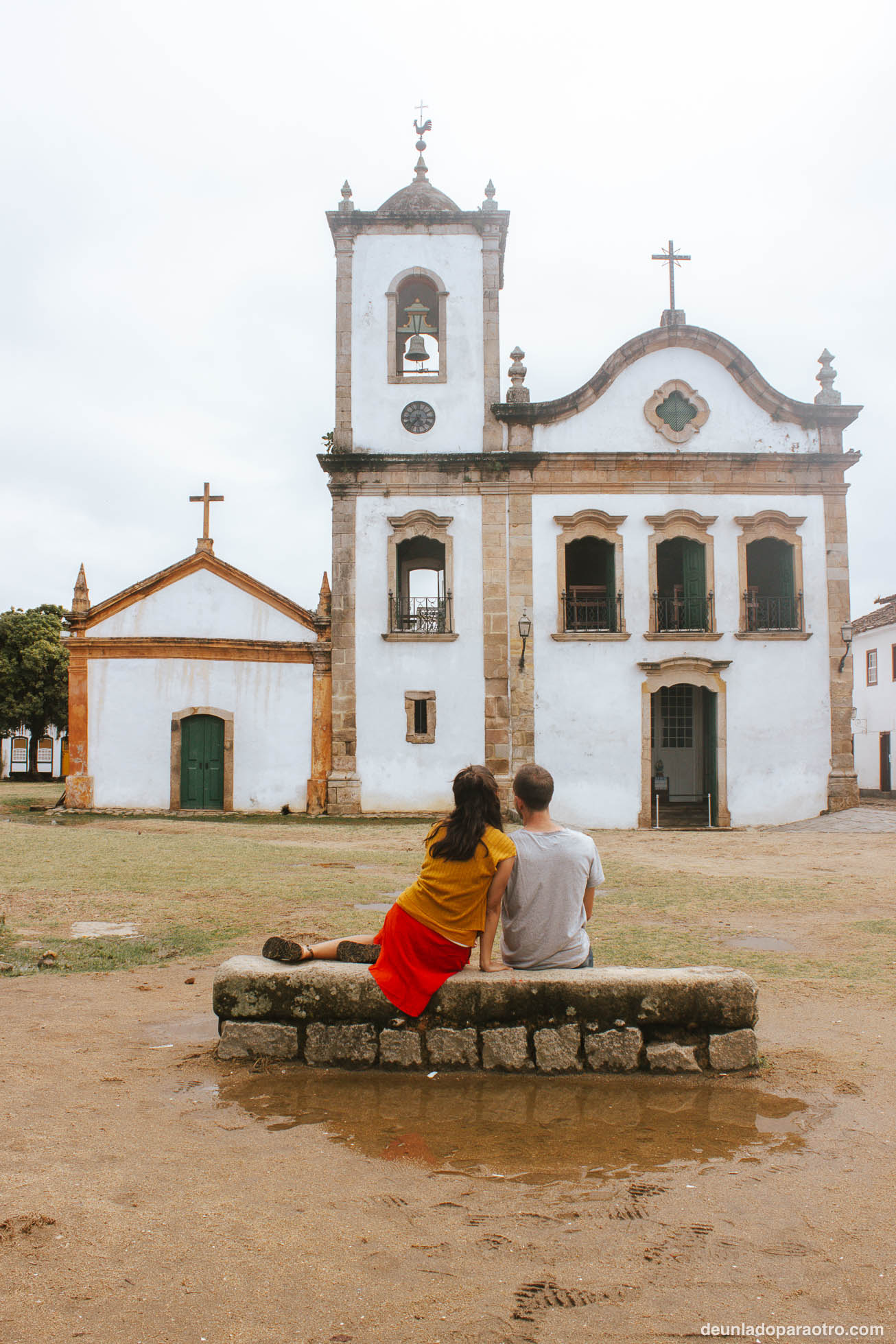 Iglesia de Santa Rita, uno de los principales símbolos de la ciudad y una visita imprescindible que hacer en Paraty en 2 días