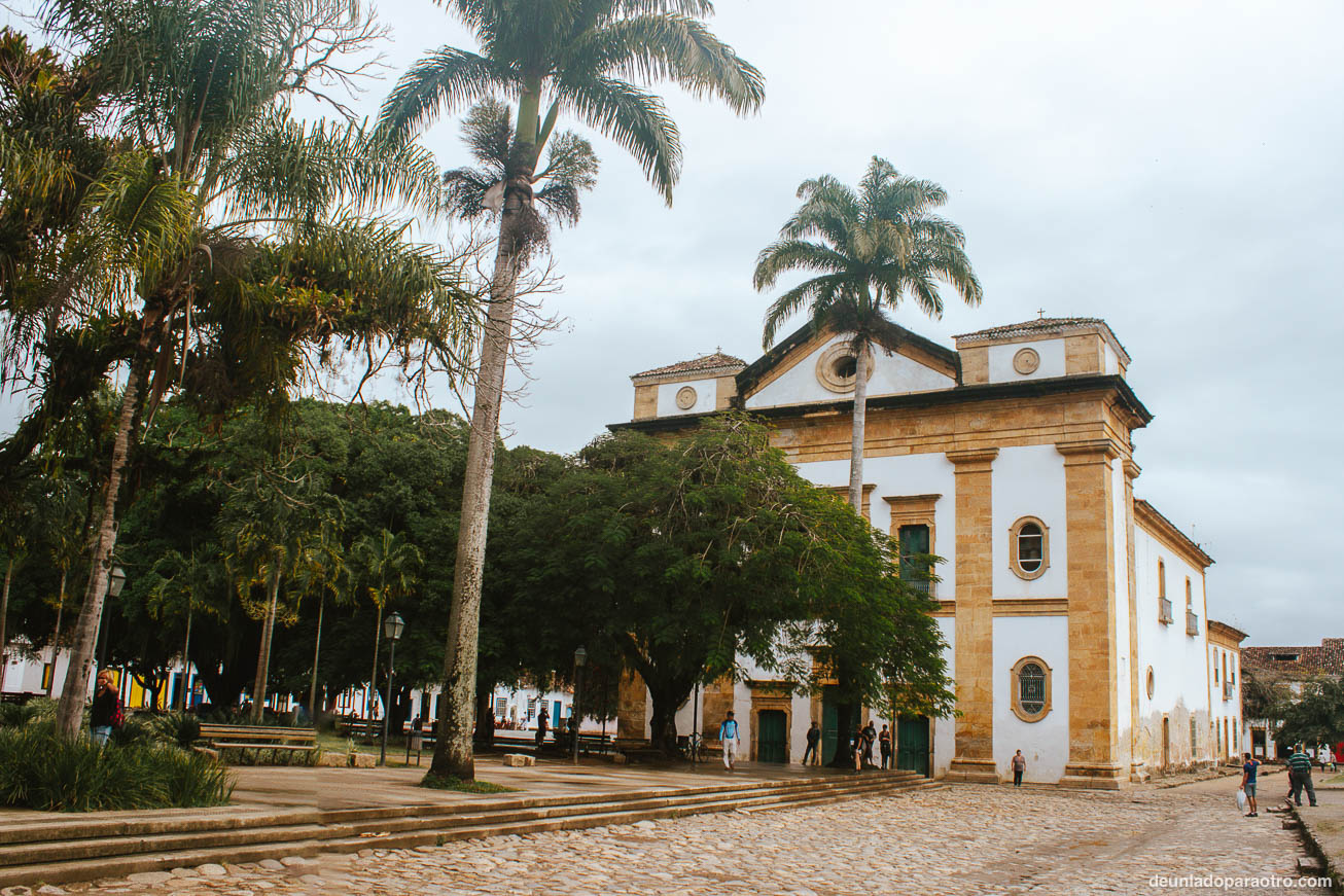 Iglesia de Nuestra Señora de los Remedios, uno de los principales atractivos que ver en Paraty en 2 días