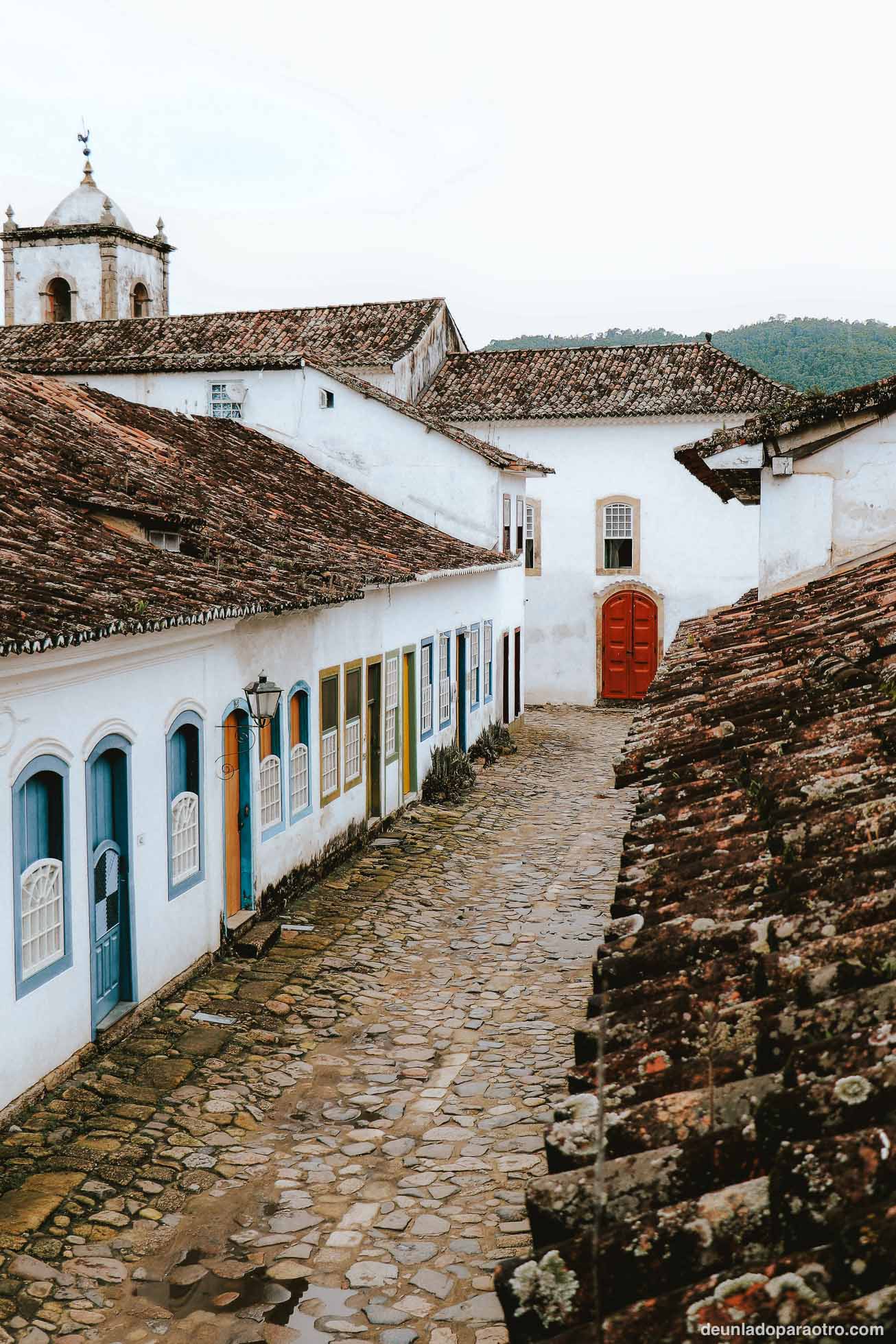 La mejor manera de recorrer Paraty es a pie