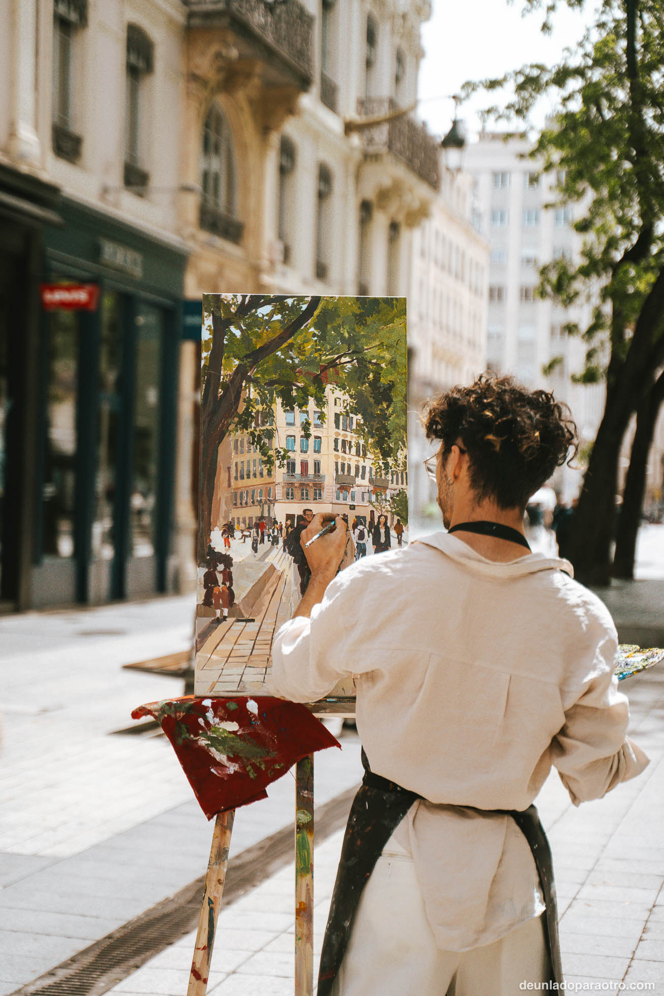 Rue de la République y su plaza, un sitio que ver en Lyon en un día