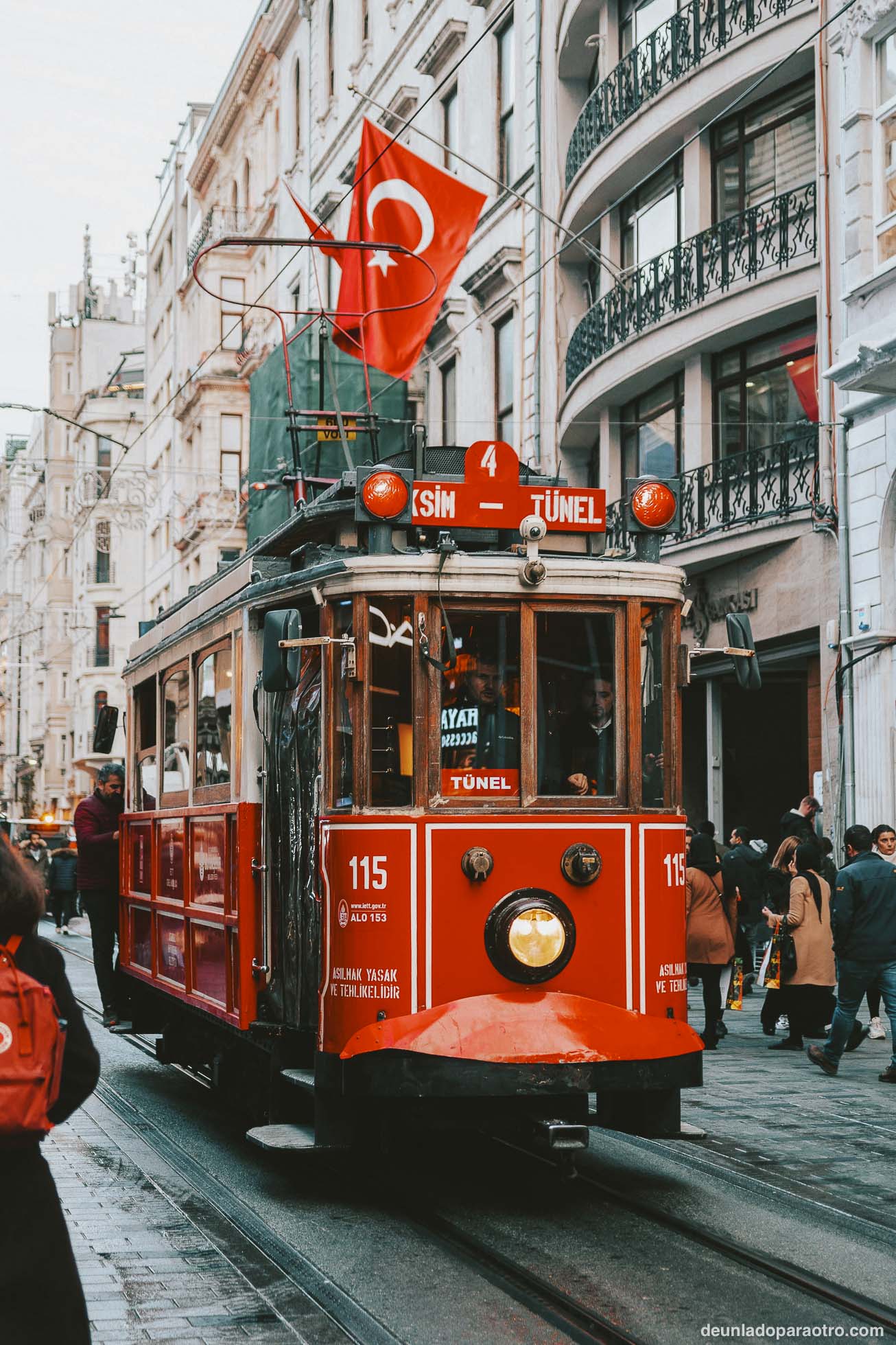 Calle İstiklal es la avenida más importante que ver en Estambul en 3 días