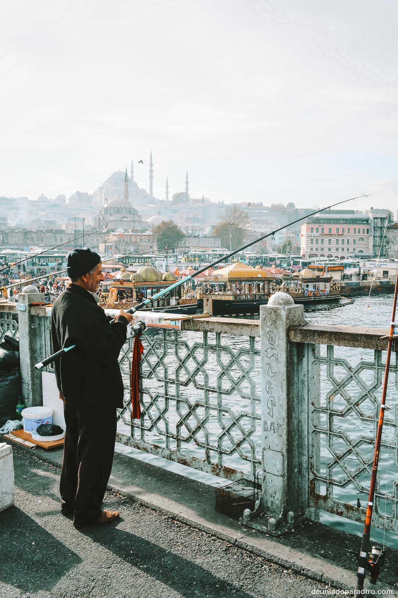 Puente de Gálata, el puente más especial que ver en Estambul